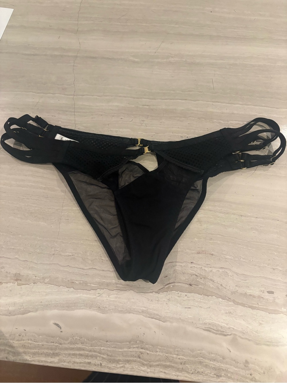 Bordelle Black Ouvert Panties